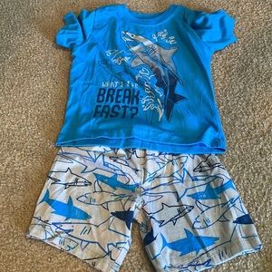 Boys 3T summer pajama set